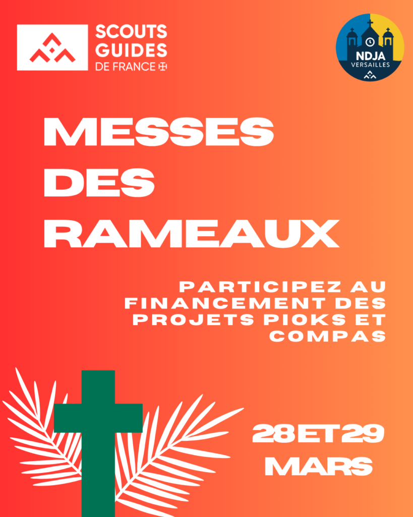 Messes et vente de rameaux à l&rsquo;église Notre-Dame
