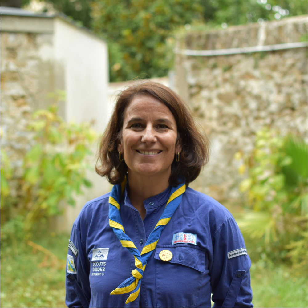 Caroline, responsable du groupe NDJA