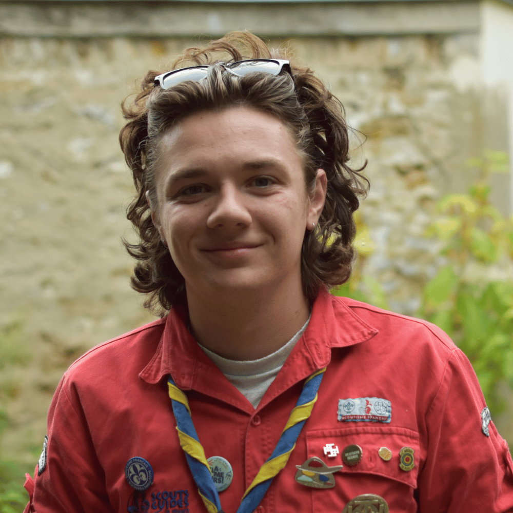 Clément, responsable de la 1re Pionniers-Caravelles-Marins