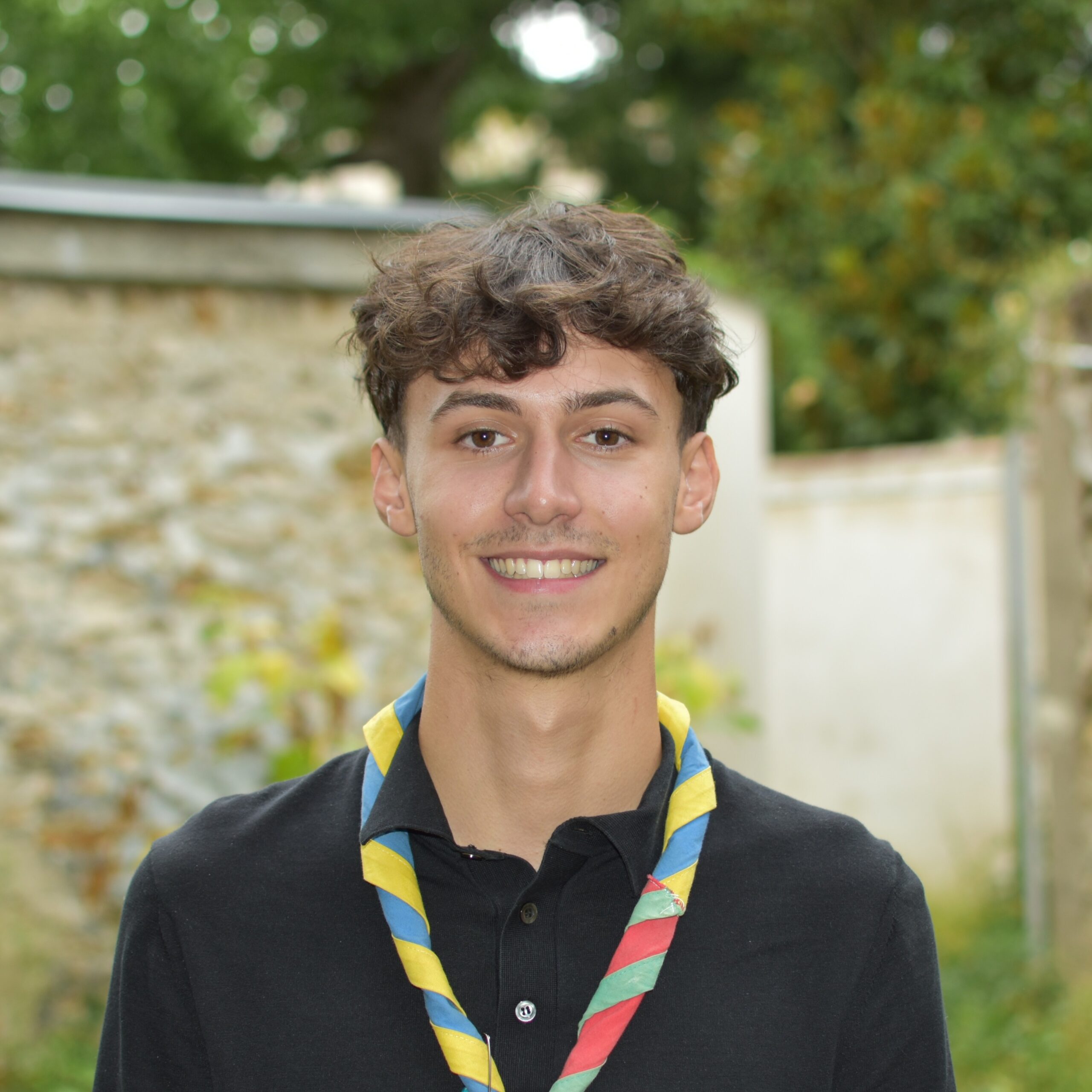 Sören, responsable de la 2e Louveteaux-Jeannettes