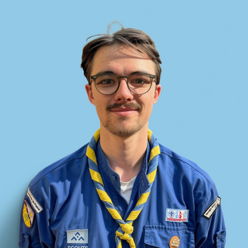 Côme, responsable de la 1re Mousses